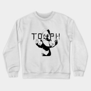 Avatar: The Last Airbender - Toph: Prodigy of Earthbending B&W Crewneck Sweatshirt